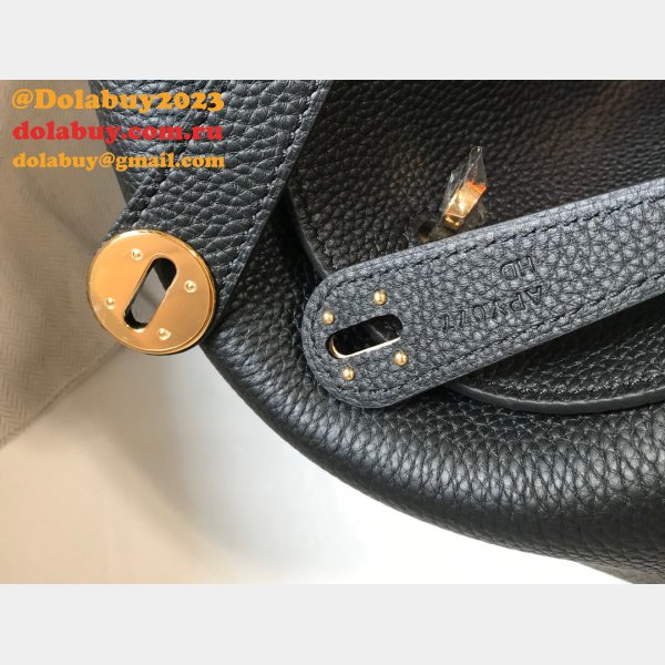 Best Hermes Lindy 26cm Black Bags Sale Outlet Online