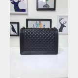 Designer Le Boy large Best Black Bags Caviar 30cm