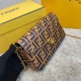 Fendi Inspired Fashion 212200 Maca embossing Apricot Bags