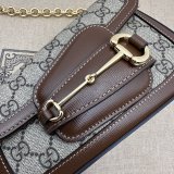 Horsebit Shoulder Gucci Perfect 1955 774209 Wholesale Brown Bag