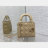 7 Star DIOR lady 17/20/24CM calf togo leather bag