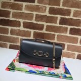 Top Quality Top Quality Gucci 572375 Zumi smooth leather small shoulder bag