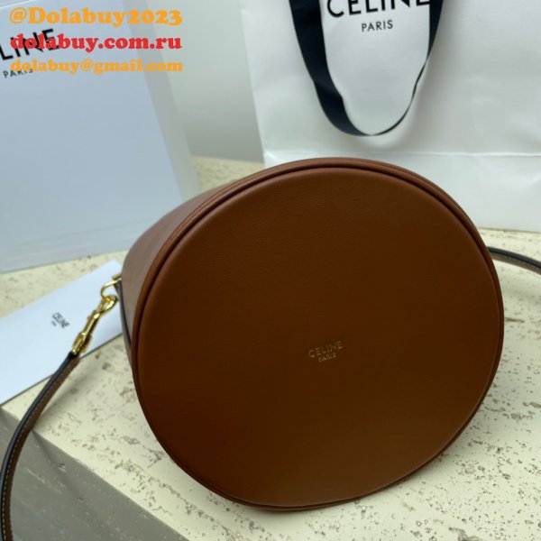 UK Celine Perfect Perfect Quality Teen Bucket Triomphe Bag