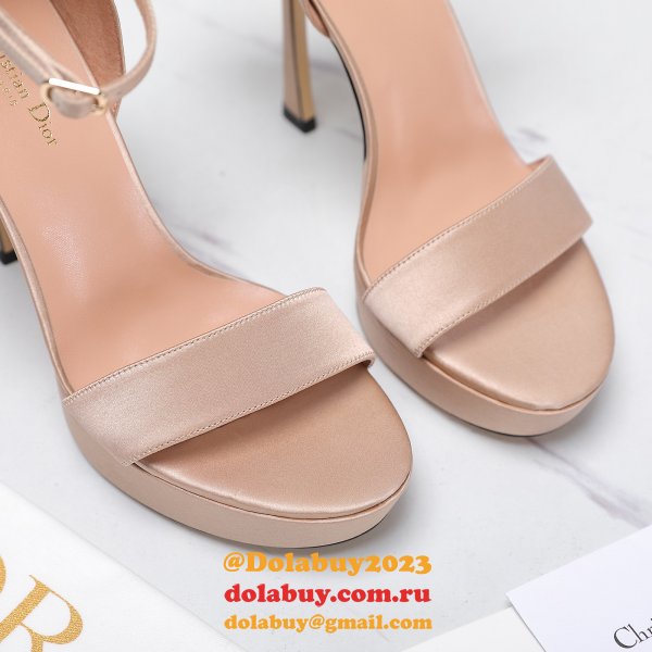 Duplicate Mlle Dior Heeled Sandal Fashion