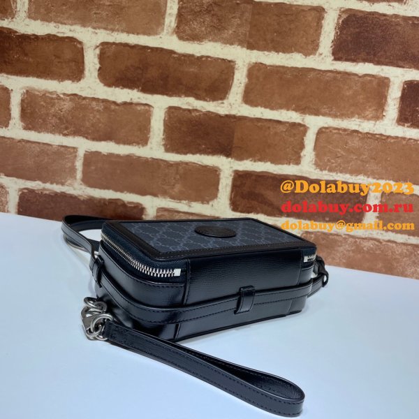 Gucci Knockoff Designer Mini bag with Interlocking G 671674 GG Supreme