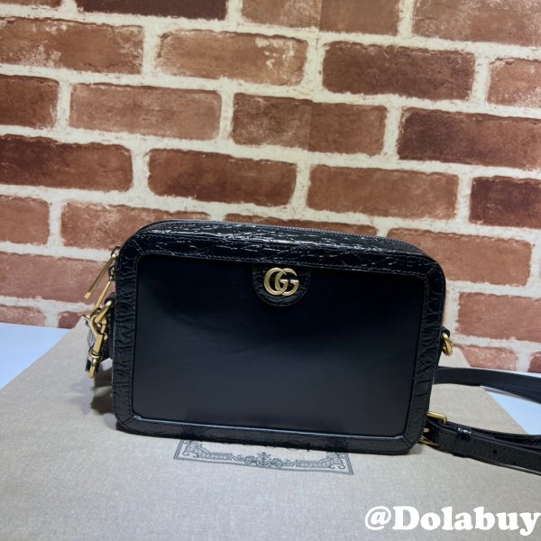 Gucci Buy Inspired Messengers Python Shoulder Bag 710861 Double G