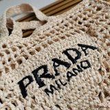 Top Quality PRADA Raffia tote bag Luxury