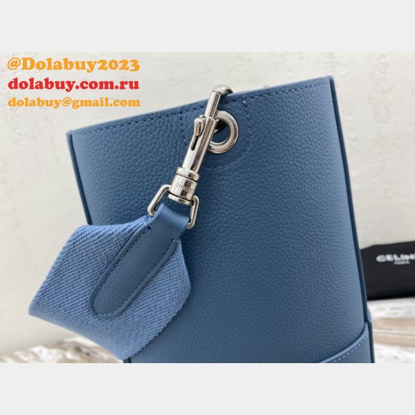 AAA+ Factory Celine Sangle Seau Shoulder Blue Bag