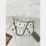 Wholesale Balenciaga 2022 21CM Crocodile Cheap Fake Le Cagole Purses AAA+ Quality