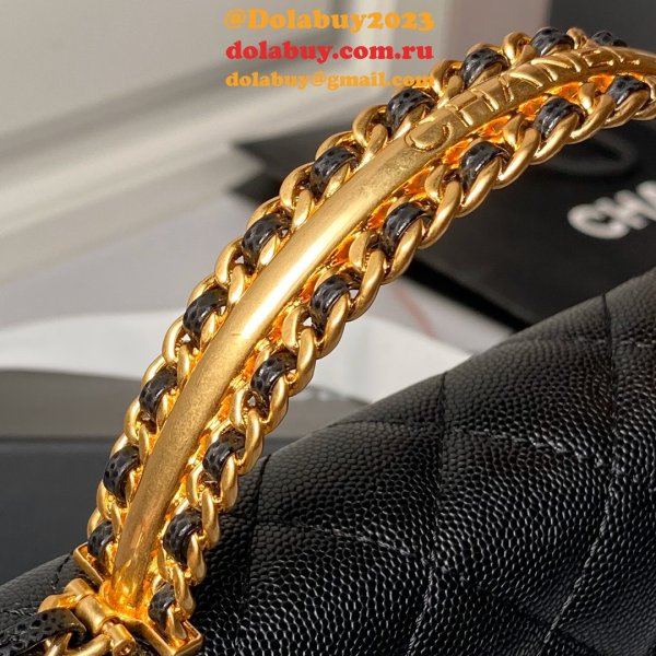 Best Top Wallet On Chain 1:1 Mirror AP4062 Black UK Bag