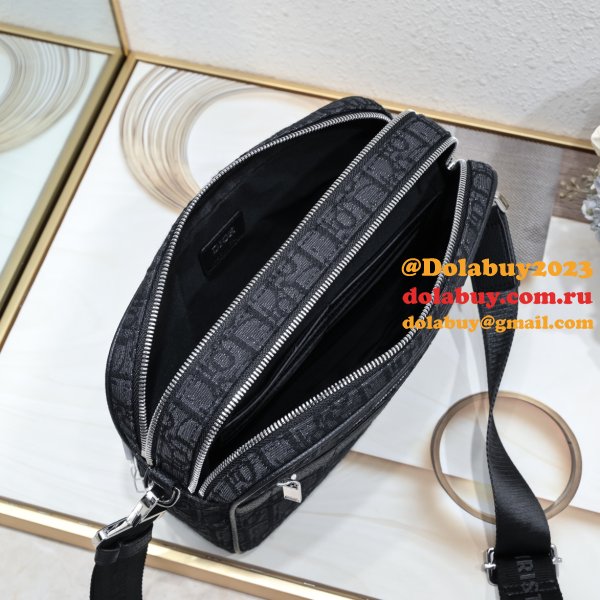 High Quality Fake UA Christian Dior Safari Messenger Mens Bag