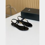 Cheap SAINT LAURENT flat sandals