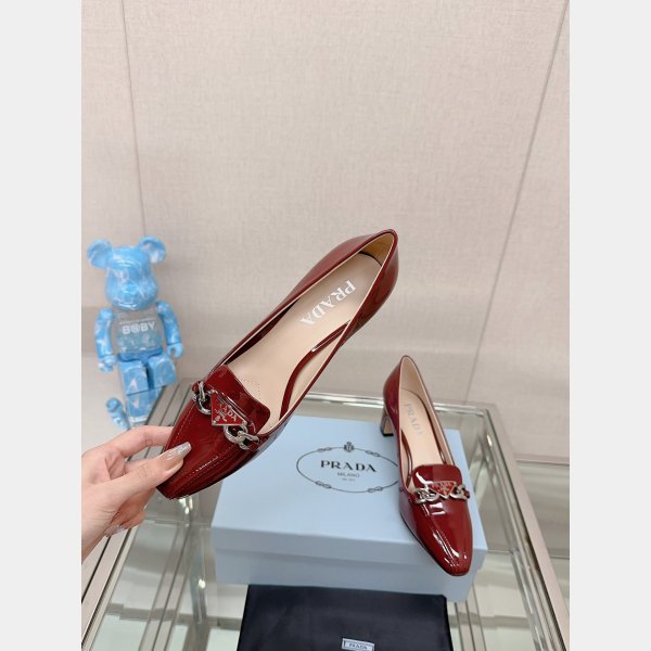 Wholesale Prada 7 Star SALES ONLINE square toe shoes