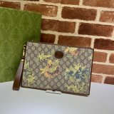 Designer Gucci 1:1 Mirror Wristlet Pouch 672953 Handbags Store