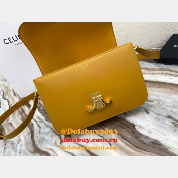 The Best Celine 1:1 Mirror Triomphe Knockoff  22cm Bag