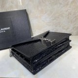 Saint Laurent AAA+ High Quality bags Shoulder 377057 Black/Red Bags