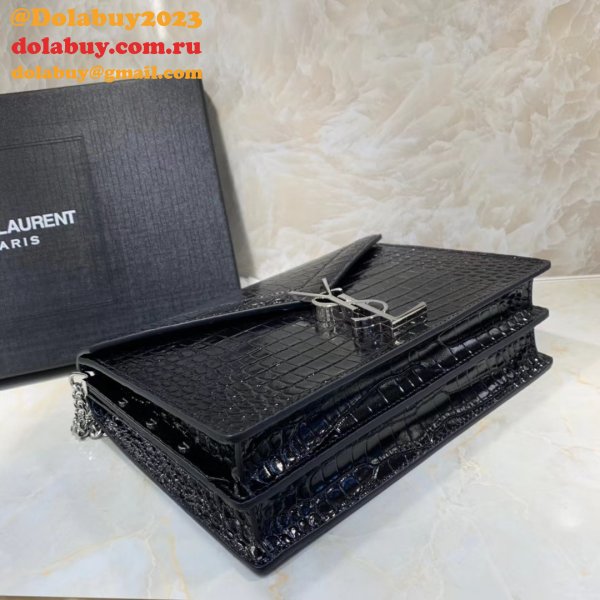 Saint Laurent AAA+ High Quality bags Shoulder 377057 Black/Red Bags