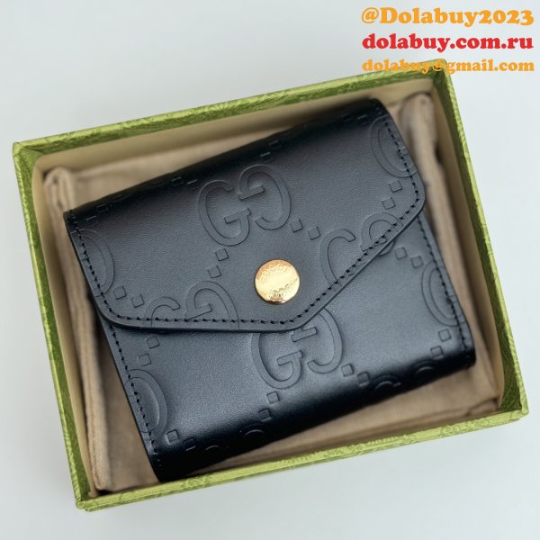 Gucci AAA+ GG Compact High Quality 772793 Wallet