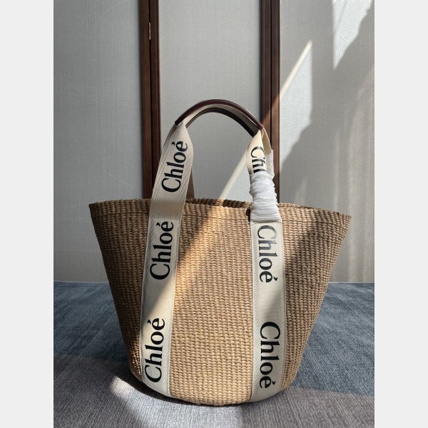 Best Top Quality Chloe Large Woody Basket shoulder bag