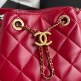 CC AAA+ mini bucket bag Fashion Red Bag