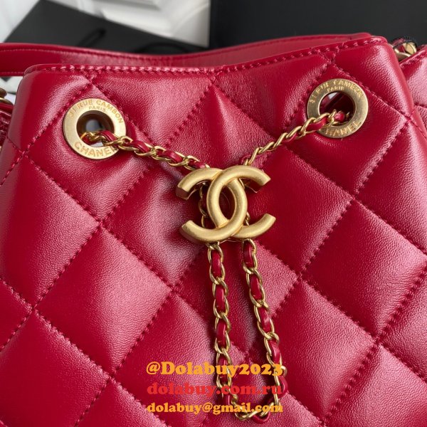 CC AAA+ mini bucket bag Fashion Red Bag