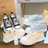 Ami Paris High Quality Platform Tpu Canvas UK Shoes