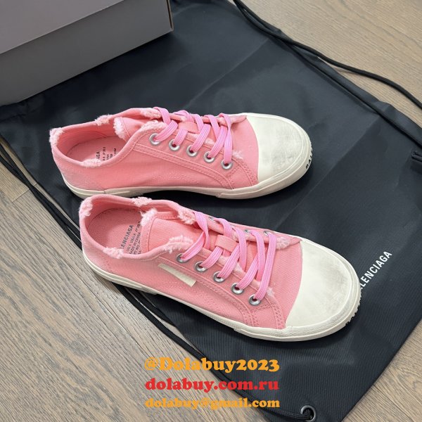 Best Quality UK Balenciaga Paris Canvas Shoes