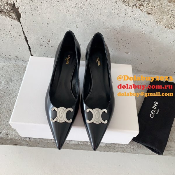 High Quality 1:1 Mirror Celine high heel shoes