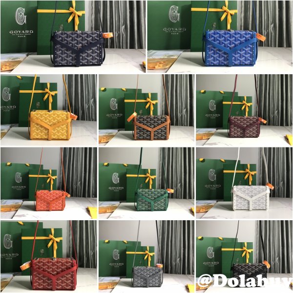 Best Quality 020177 Minaudière Goyardine Perfect Goyard bags