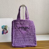 Top Quality PRADA Raffia tote bag Luxury