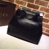 High Quality bags Gucci Best Soho Leather Tote shoulder 282309 Black bag