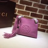 Cheap Gucci Soho Leather Chain Strap Shoulder 387043 Bag