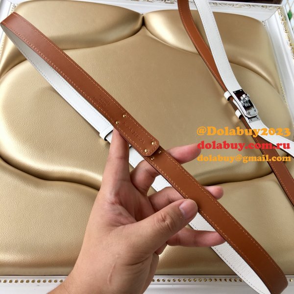 Inspired hottest selling hermes kelly thin belt 17mm