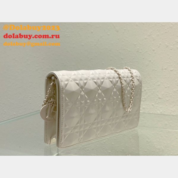 Top Fashion Designer 1:1 Mirror WOC 22cm Handbags Sell Online