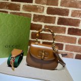 1:1 Cheap Gucci Fashion 686864 Mini top handle bag with Bamboo