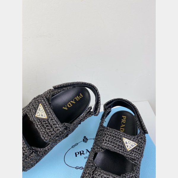 UK Cheap Prada Crochet sandals