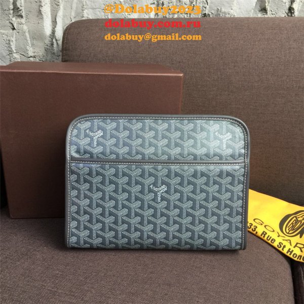 Copy Goyard Multi-Color Cosmetic toiletry bag