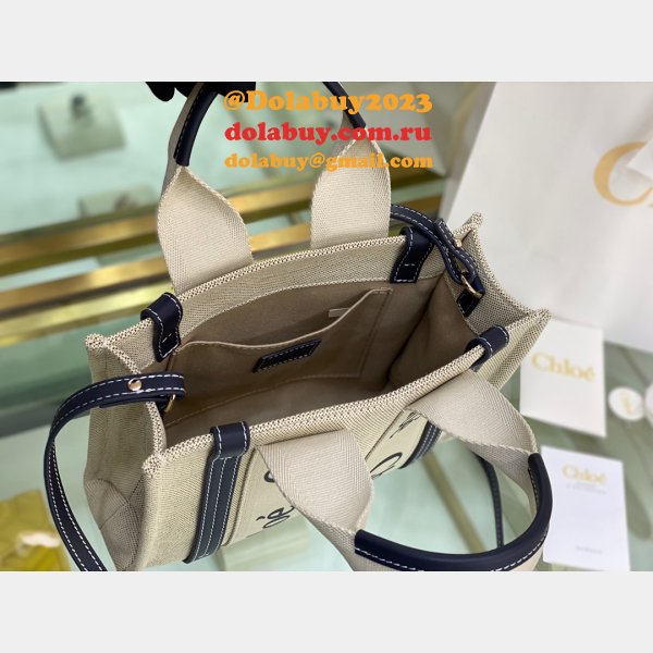 Best Quality Duplicate Chloe 1:1 Tote Woody  Bag  26CM