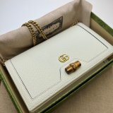 The Gucci Best Diana Duplicates bag with bamboo 696817