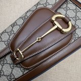 Wholesale 764155 Horsebit Shoulder 1955 Gucci Inspired Bag