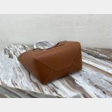 Small Celine Brown Cabas Phantom in soft grained calfskin Top Quality