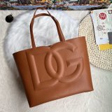 Luxury 1:1 Mirror Dolce & Gabbana Shopping DG Logo Tote 6650 Store Bag