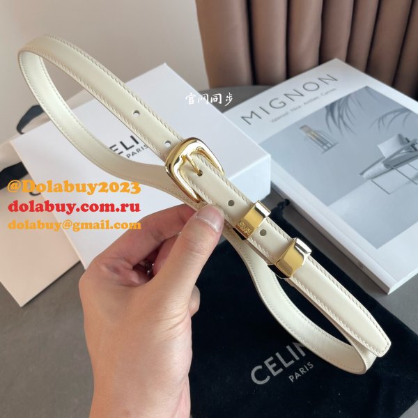 Designer Celine 18mm Top Quality Belts AAA