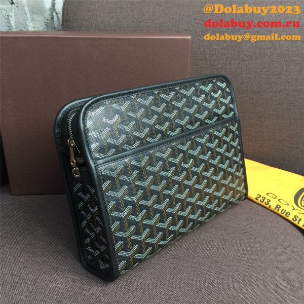 Copy Goyard Multi-Color Cosmetic toiletry bag