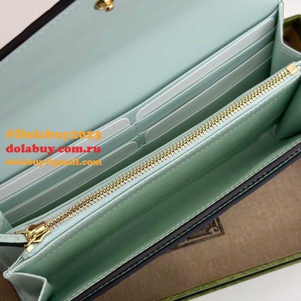 Perfect Best Gucci Copy 1:1 Mirror 772791 GG Continental Wallet