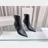 Duplicate Jimmy Choo C Buckle High Heel Ankle Designer Boots