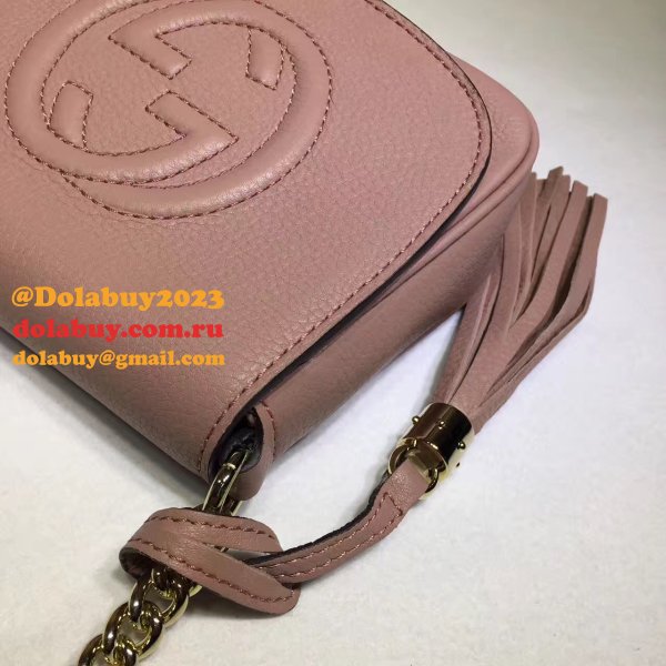 High Quality bag Gucci AAA+ Soho 323190 Leather Disco Chain Shoulder Bag