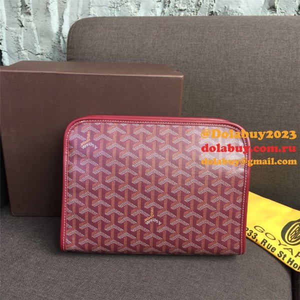 Copy Goyard Multi-Color Cosmetic toiletry bag