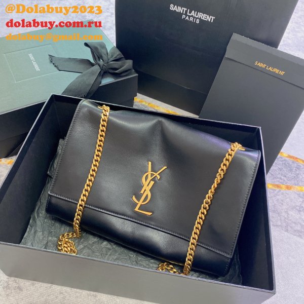 Top Quality SAINT LAURENT KATE REVERSIBLE MEDIUM BAG 553804