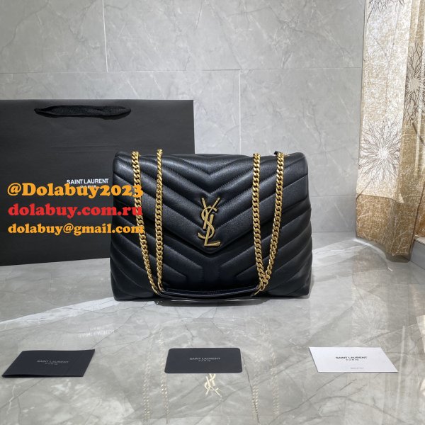 Wholesale Designer YSL LOULOU 487216 handbag 32CM